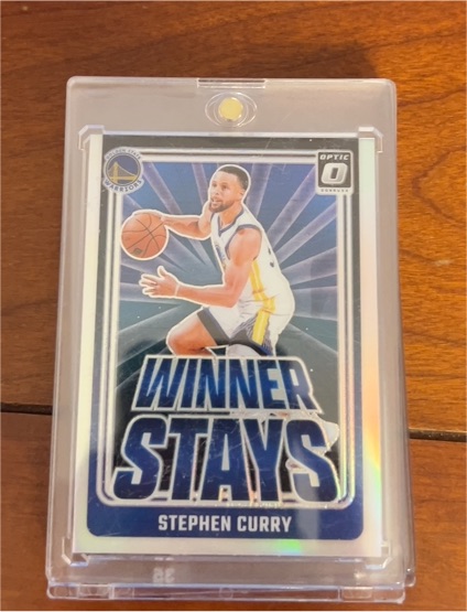 2024-25 Panini Donruss Optic #3 Stephen Curry Winner Stays — front