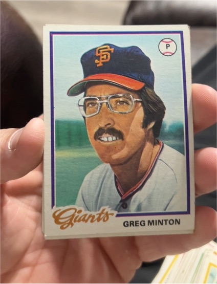 1978 Topps #312 Greg Minton — front