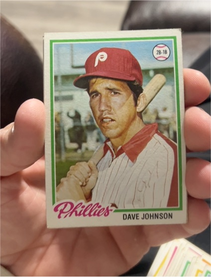 1978 Topps #317 Dave Johnson — front