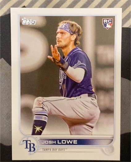 2022 Topps Series 2 #479 Josh Lowe — front