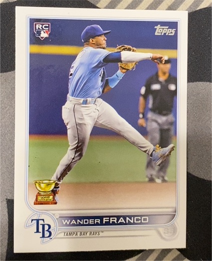 2022 Topps #215 Wander Franco — front