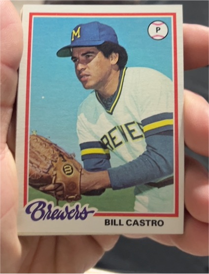 1978 Topps #448 Bill Castro — front