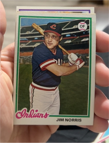1978 Topps #484 Jim Norris — front