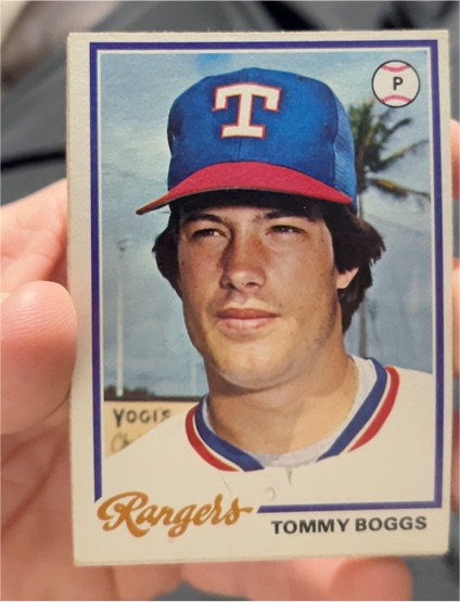 1978 Topps #518 Tommy Boggs — front