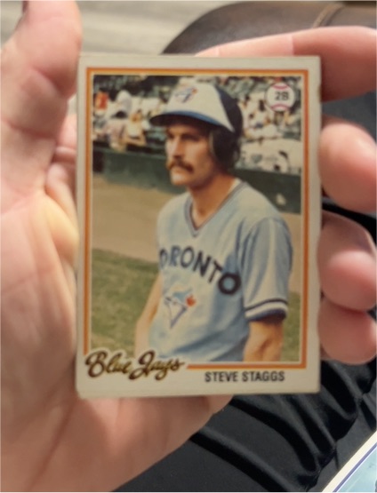 1978 Topps #521 Steve Staggs — front