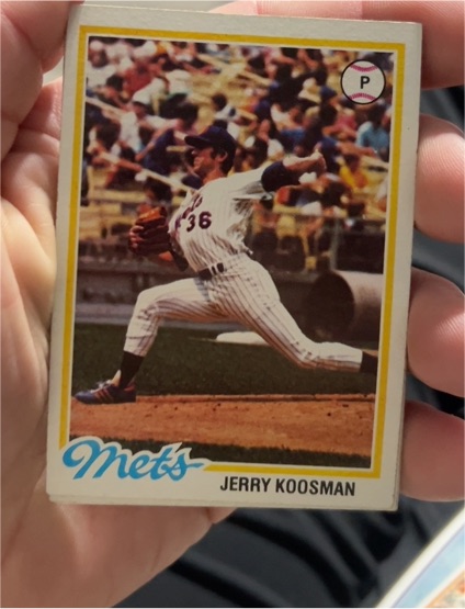 1978 Topps #565 Jerry Koosman — front
