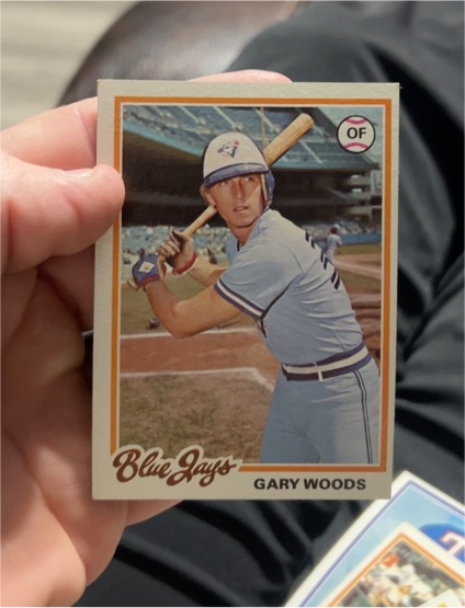 1978 Topps #599 Gary Woods — front