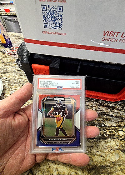 2022 Panini Prizm #329 George Pickens — front