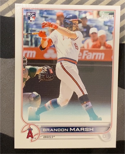 2022 Topps #243 Brandon Marsh — front