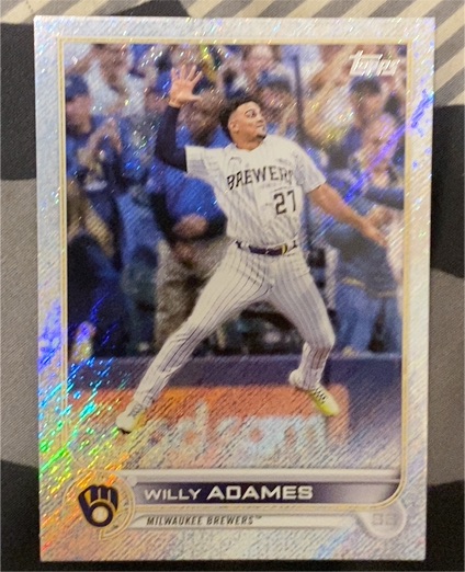 2022 Topps #378 Willy Adames — front