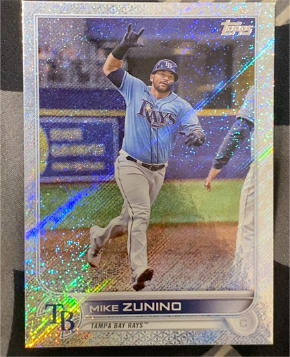 2022 Topps Series 1 #324 Mike Zunino — front