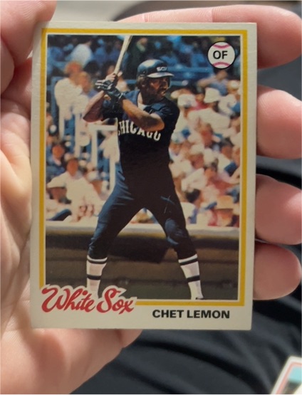 1978 Topps #127 Chet Lemon — front