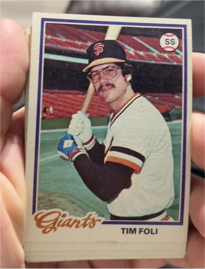 1978 Topps #167 Tim Foli — front