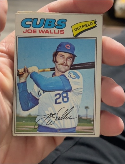 1977 Topps #279 Joe Wallis — front