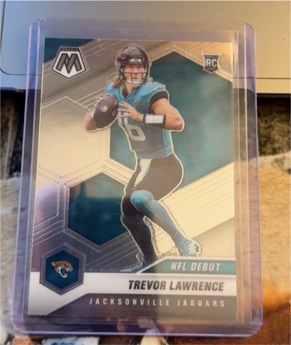 2021 Panini Mosaic NFL Debut #241 Trevor Lawrence — front