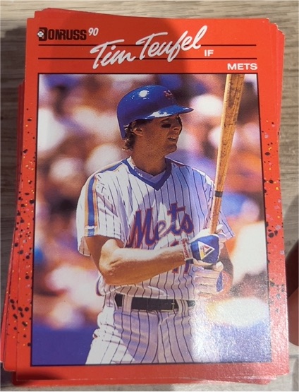 1990 Donruss #618 Tim Teufel — front