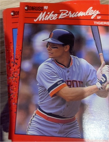 1990 Donruss #533 Mike Brumley — front