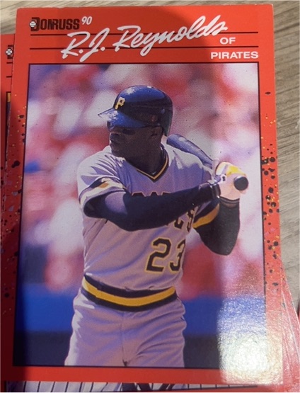 1990 Donruss #447 R.J. Reynolds — front