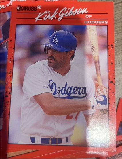 1990 Donruss #368 Kirk Gibson — front