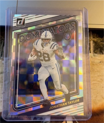 2022 Panini Donruss #D11 Jonathan Taylor Dominators — front