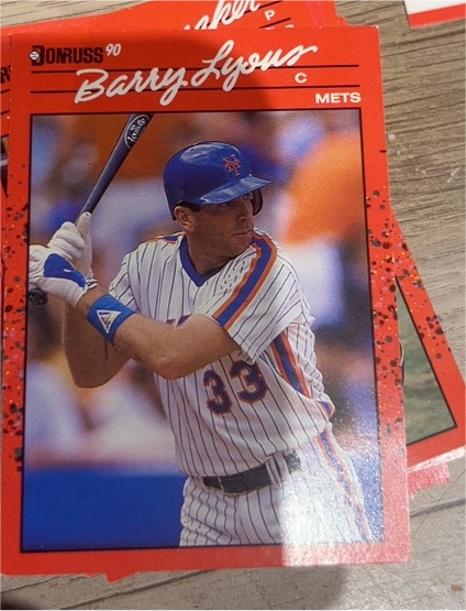 1990 Donruss #526 Barry Lyons — front