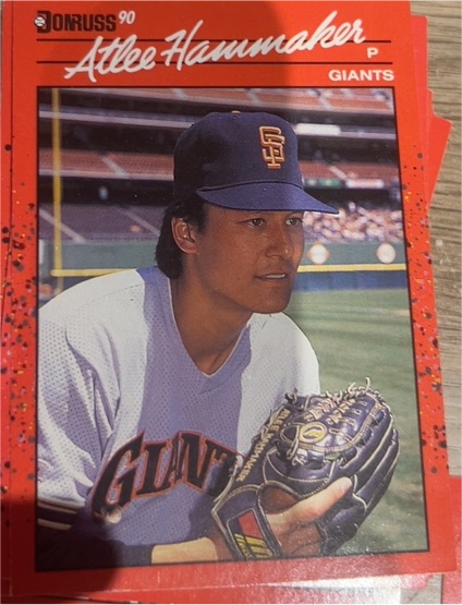 1990 Donruss #532 Atlee Hammaker — front