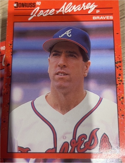 1990 Donruss #389 Jose Alvarez — front
