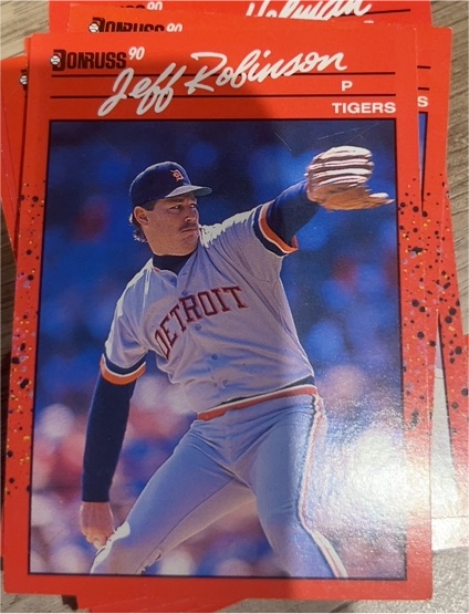 1990 Donruss #60 Jeff Robinson — front