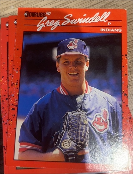 1990 Donruss #310 Greg Swindell Cleveland Indians — front
