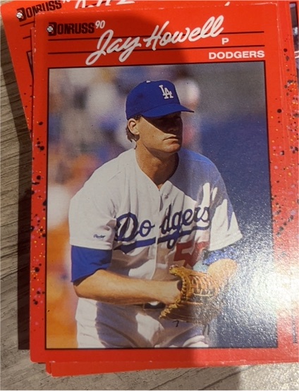 1990 Donruss #203 Jay Howell — front