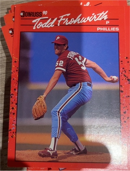 1990 Donruss #631 Todd Frohwirth — front