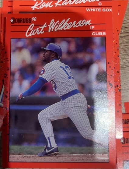 1990 Donruss #608 Curt Wilkerson — front
