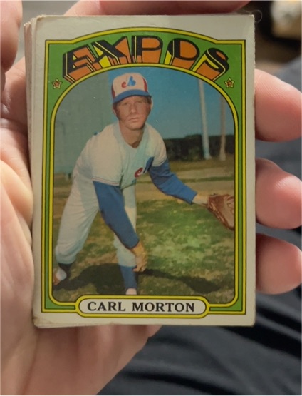 1972 Topps #80 Carl Morton — front