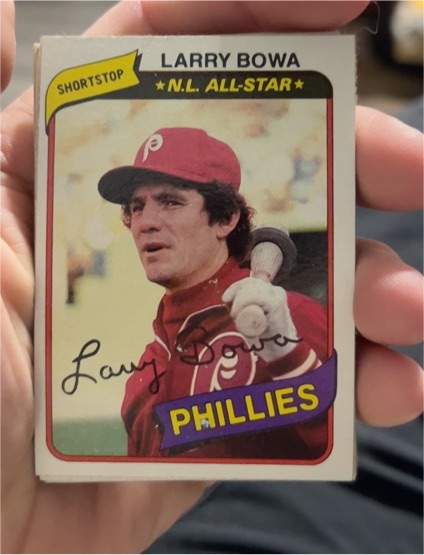 1980 Topps #7 Larry Bowa — front