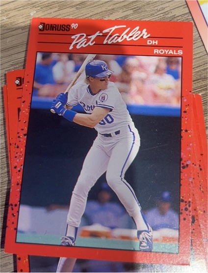 1990 Donruss #444 Pat Tabler — front