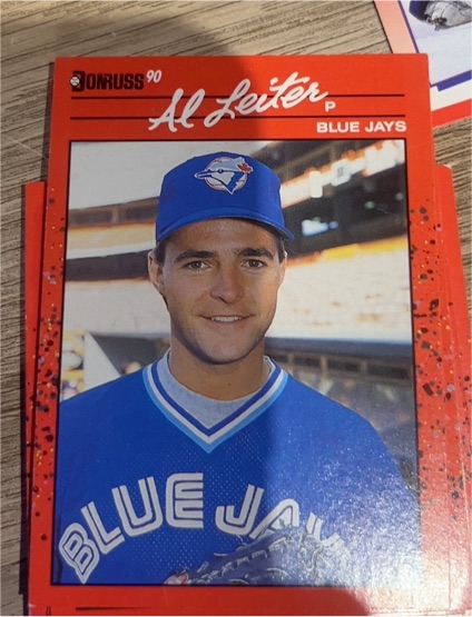1990 Donruss #543 Al Leiter — front