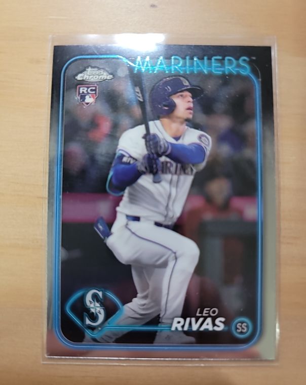 2024 Topps Chrome Update Series #USC76 Leo Rivas — front