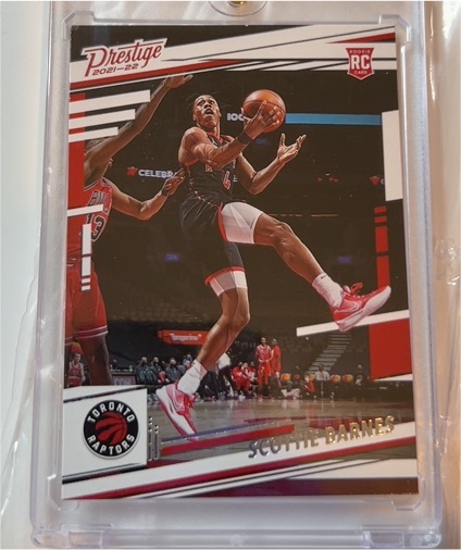 2021-22 Panini Chronicles Prestige #59 Scottie Barnes — front