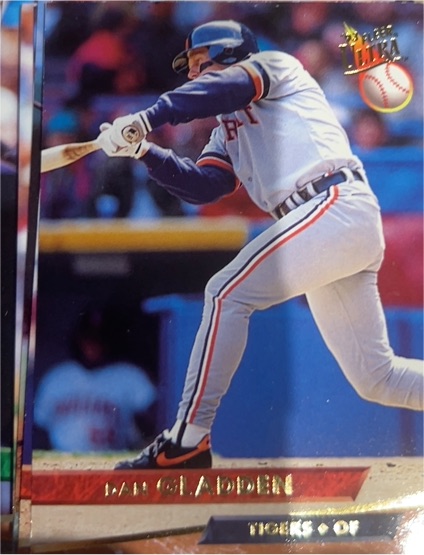 1993 Fleer Ultra #198 Dan Gladden — front
