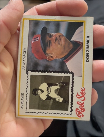 1978 Topps #63 Don Zimmer — front