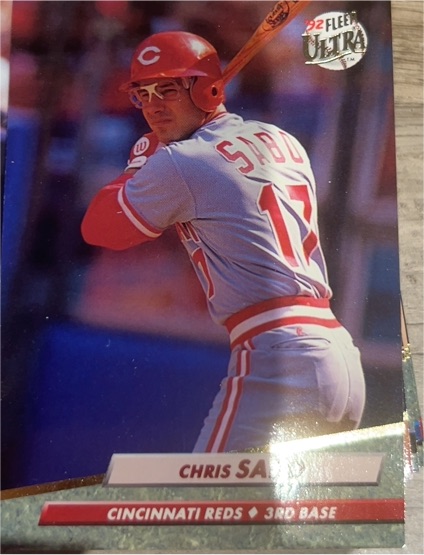 1992 Fleer Ultra #197 Chris Sabo — front