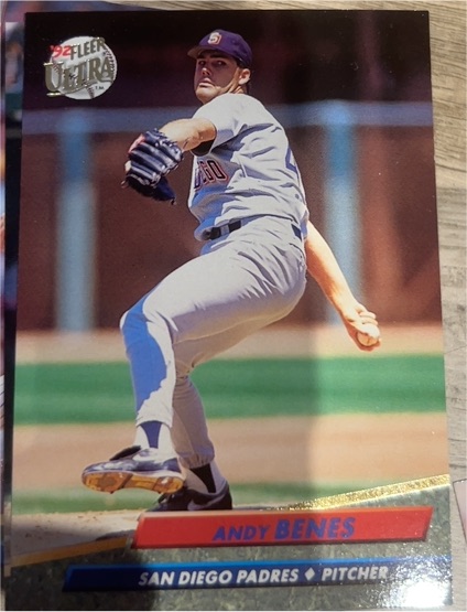 1992 Fleer Ultra #274 Andy Benes — front
