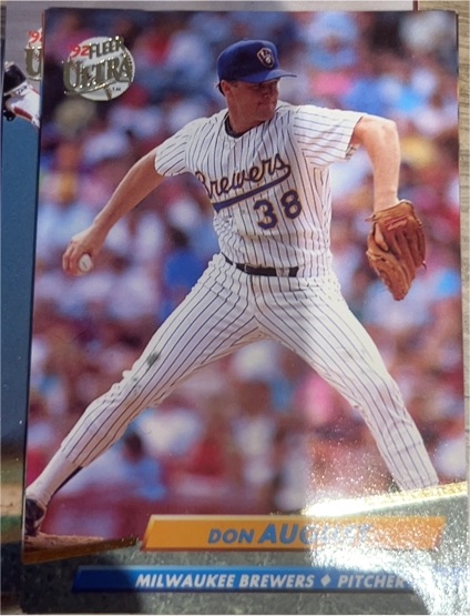 1992 Fleer Ultra #78 Don August — front