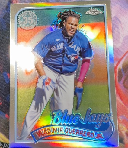 2024 Topps Chrome 1989 Topps Baseball #89CB-7 Vladimir Guerrero Jr. — front