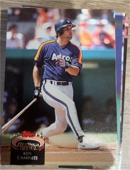 1992 Topps Stadium Club #142 Ken Caminiti — front