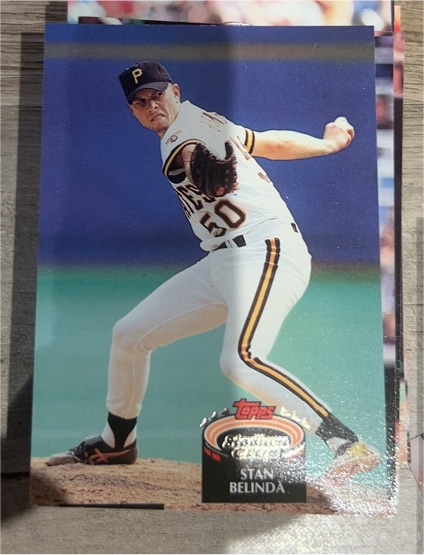 1992 Topps Stadium Club #75 Stan Belinda — front