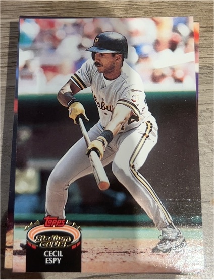 1992 Topps Stadium Club #95 Cecil Espy — front