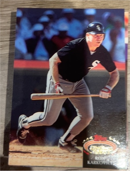 1992 Stadium Club #257 Ron Karkovice — front