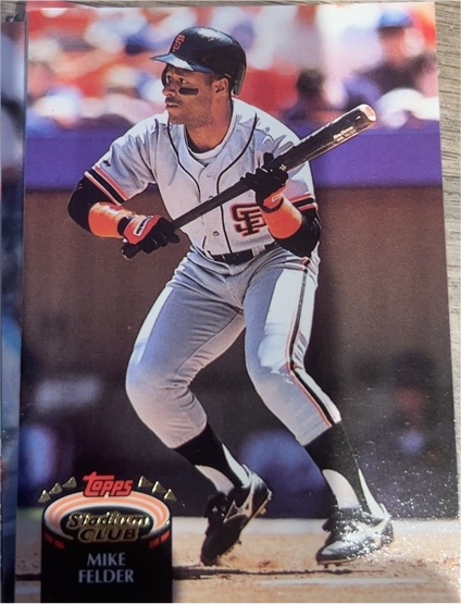 1992 Topps Stadium Club #194 Mike Felder — front