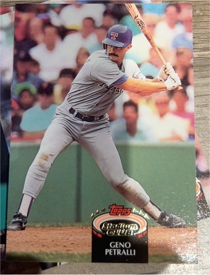 1992 Topps Stadium Club #429 Geno Petralli — front